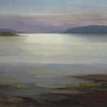Christine Lafuente (b.1968), Low Clouds, Light Across the Bay, 2019, Oil on linen, 28 x 30 inches
