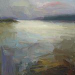 Christine Lafuente (b.1968), Pretty Marsh, Venus Rising, 2018, Oil on linen, 36 x 30 inches