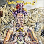 Holly Trostle Brigham, Freeing the Frieda in Me, 2003, Watercolor, 29 1/2 x 29 1/2 inches