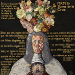 Holly Trostle Brigham, Sor Juana de la Cruz, 2015, Watercolor, 29 1/2 x 29 1/2 inches