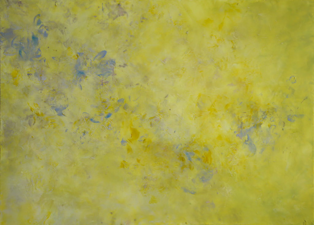 Betsy Eby, Morning, 2019, Encaustic on canvas on panel, 48 x 60 inches