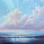 Victoria Adams, Breaker, 2020, Oil on linen, 8 x 8 inches