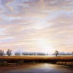 Victoria Adams, New Shore, 2018, Oil on linen, 30 x 40 inches