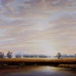 Victoria Adams, New Shore, 2018, Oil on linen, 30 x 40 inches