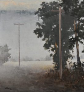 Michael Allen, The Morning Veil No3, 2020, 16 x 14 ½ inches