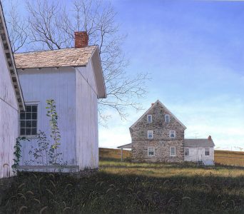 Timothy Barr, Abe Levan 1753, Oil on panel, 30 x 34 inches