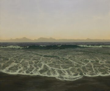 Francis Di Fronzo, Before Sunrise, 2020, Oil over watercolor and gouache on panel, 40 x 48 inches