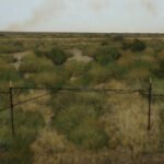 Francis DiFronzo, When I Met You, 2020, Oil over watercolor and gouache on panel, 31 x 66 inches