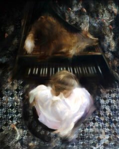 Sarah McRae Morton, Fox in the Hen House, 2020, Oil on wood, 39 ¼ x 31 ½ inches