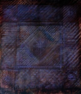 Sarah McRae Morton, The Maker, by Night, 2020, Oil on linen, 54 x 48 inches