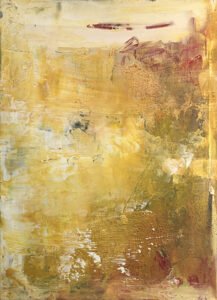 Vicki Vinton, Mirror Mirror, 2020, Mixed media on panel, 15 ½ x 11 ½ inches