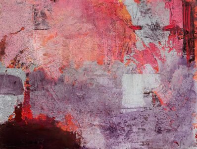 Vicki Vinton, Phlox, 2020, Mixed media on board, 18 x 24 inches