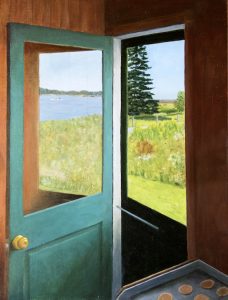 J. Clayton Bright, Cook's View, 2021, Oil on linen, 18 x 24 inches