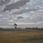 Michael Allen, Transition, 2021, Oil on linen mounted to panel, 14 ½ x 16 inches