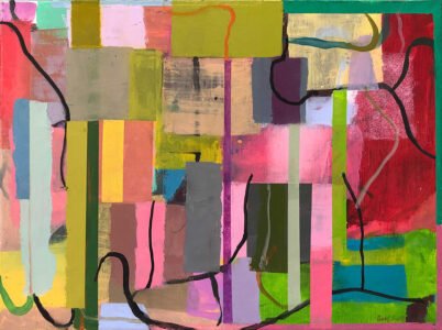 Bill Scott, Dulcimer, 2004, Oil on linen, 18 x 24 inches