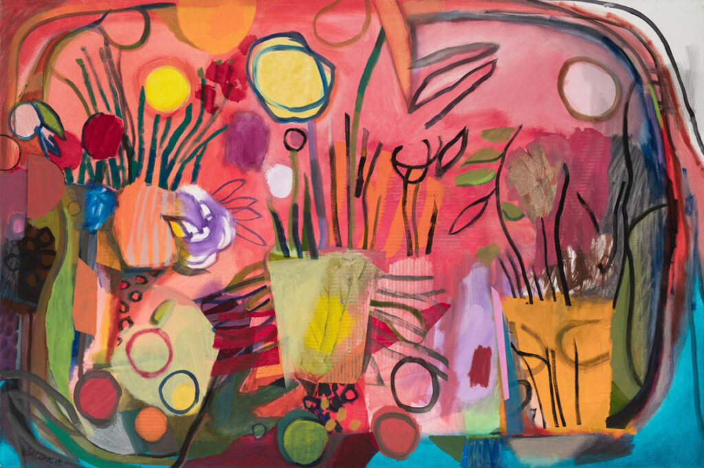 Bill Scott, Still Life, 2019, Oil on canvas, 42 x 63 inches