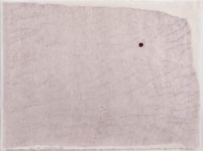 Cheryl Levin, Cherry Blossom Path, 2021, Ink on rice paper, 24 x 36 inches
