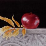 Greg Mort, Hickory - Mac, 2021, Watercolor on Arches Hot pressed paper, 21 x 28 inches