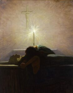 N.C. Wyeth (1882 - 1945), In the Tower of London, 1921, Oil on canvas, 40 x 32 1/4 inches