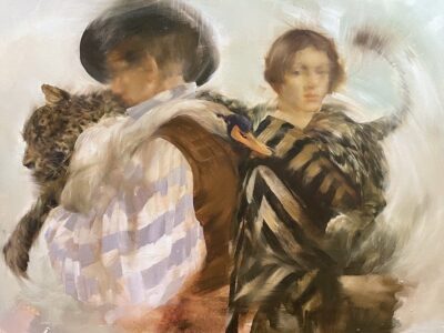 Sarah McRae Morton, The Mute Swan, 2022, Oil on linen, 30 x 40 inches