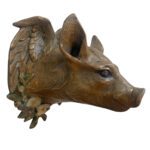 Margery Torrey, Pansy, Bronze, 9 ½ x 7 x 9 inches