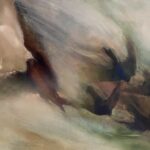 Jane Morris Pack, Flock of Birds, 2009, Oil on paper, 19 3/4 x 25 1/2 inches