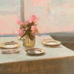 Bo Bartlett, Wednesday (Study for Limoncello), 2021, Oil on panel, 16 x 20 inches