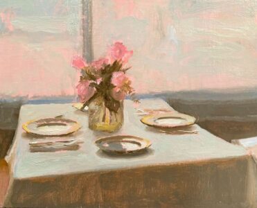 Bo Bartlett, Wednesday (Study for Limoncello), 2021, Oil on panel, 16 x 20 inches