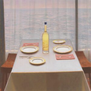 Bo Bartlett, Limoncello, 2021, Oil on linen, 48 x 48 inches