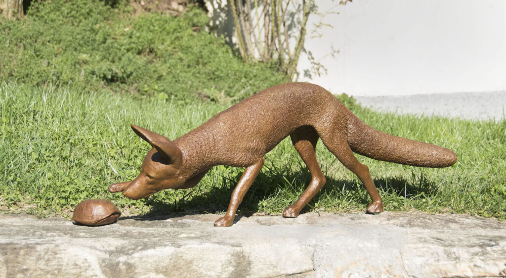 J. Clayton Bright, Discovery, Bronze, 13 x 40 x 10 ¾ inches