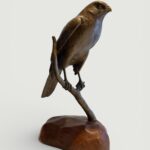 J. Clayton Bright, Bird Feeder, Bronze, 10 ½ x 11 ½ x 14 ¾ inches, Edition of 15