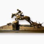 J. Clayton Bright, 'Ware Horse, Bronze, 24 x 11 ¼ x 11 inches, Edition of 20