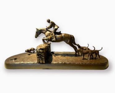 J. Clayton Bright, 'Ware Horse, Bronze, 24 x 11 ¼ x 11 inches, Edition of 20