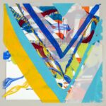 Ellen Priest, Jazz Cubano #21: Arturo and Elio, Thinking Out Loud, 2014, Papers, oil flashe, pencil, MSA gel, 32 x 32 inches