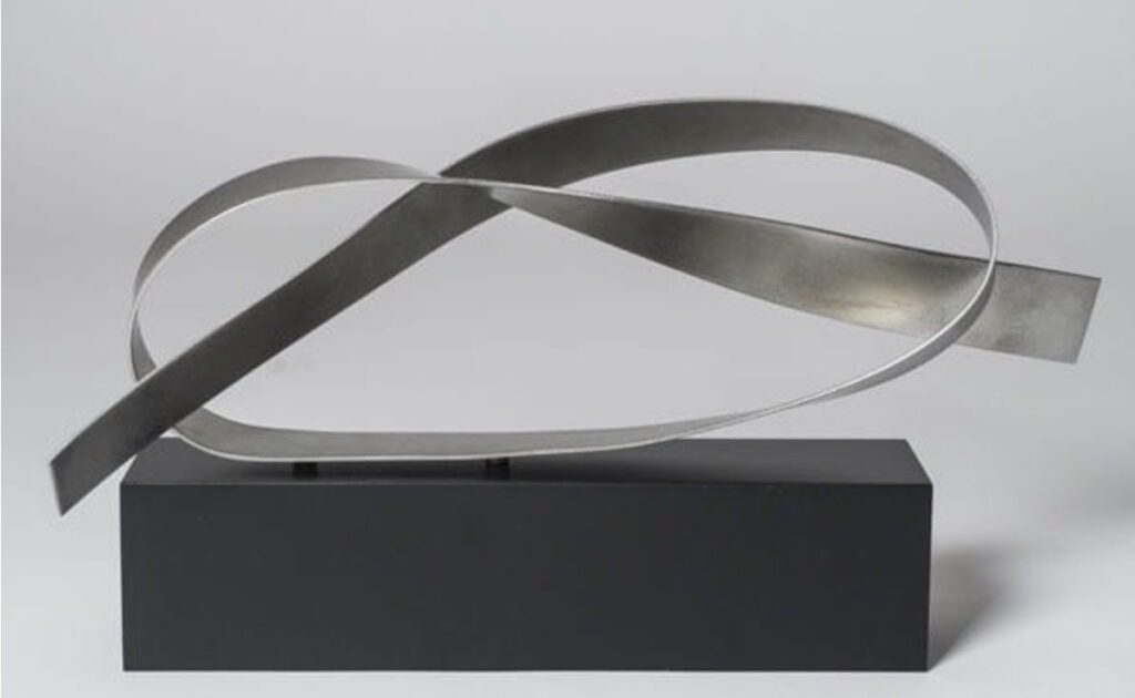 Joe Gitterman, Poised 5 c, Stainless Steel, 7 x 23 x 8 inches