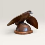 Charles Allmond (1931 - 2019). Bird in Flight, Bronze, 9 x 13 x 6 inches, Edition 8/125