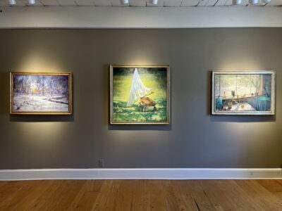 Installation Shot, Michael Doyle "Inspiration on the Acre"