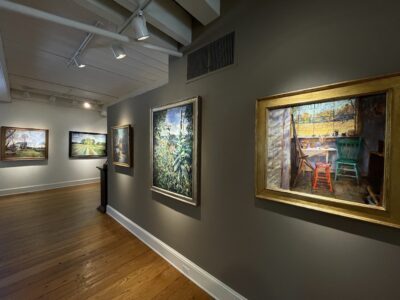 Installation Shot, Michael Doyle "Inspiration on the Acre"