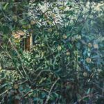 Michael Doyle, Through the Apple Tree, 2023, Oil on canvas, 24 x 30 inches