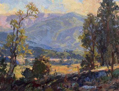 [Winner - Fine Art Connoisseur Award of Excellence] Suzie Baker AIS, Great View, Oil, 14 x 18 inches, $2,800