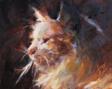 Jenny Buckner AIS, Bright, Oil, 8 x 10 inches, $1,500