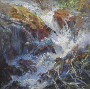 Rick J. Delanty AIS, Abounding, Oil on board, 18 x 18 inches, $3,500