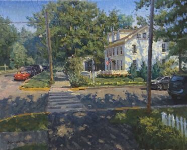 Fred Doloresco AIS, Saugatuck Copy, Oil on canvas, 29 x 30 inches, $5,200
