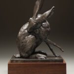 Julia Levitina, Euthyphro, Bronze, 17 x 13 x 8 inches, Edition of 9