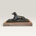 Julia Levitina, Le Chien de Garde, Bronze, 3 ½ x 8 x 4 inches, Edition of 8