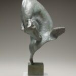 Julia Levitina, Mnemosyne (Sails of Memory), Bronze, 17 ½ x 8 x 7 inches, Edition of 9