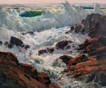 Jonathan McPhillips AIS, How We Roll, Oil, 20 x 24 inches, $4,500