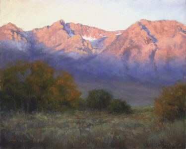Linda Mutti, Sierra Light, Pastel, 16 x 20 inches - SOLD -