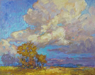 Barbara Schilling AIS, My Memories are Stored in the Cloud, Oil on linen, 26 x 30 inches - SOLD -
