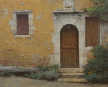 J. Ken Spencer AIS, Textures of Time, Oil on linen panel, 16 x 20 inches, $3,800